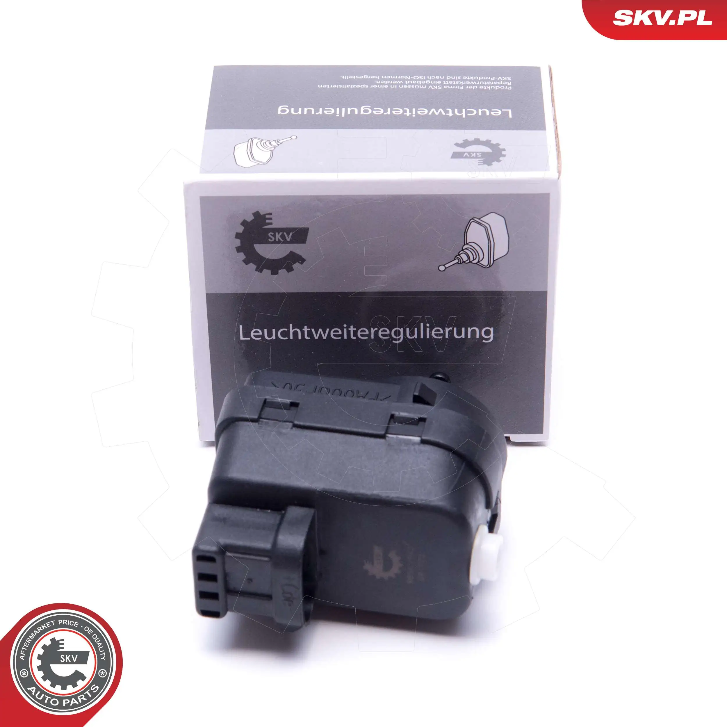 Actuator, headlight levelling